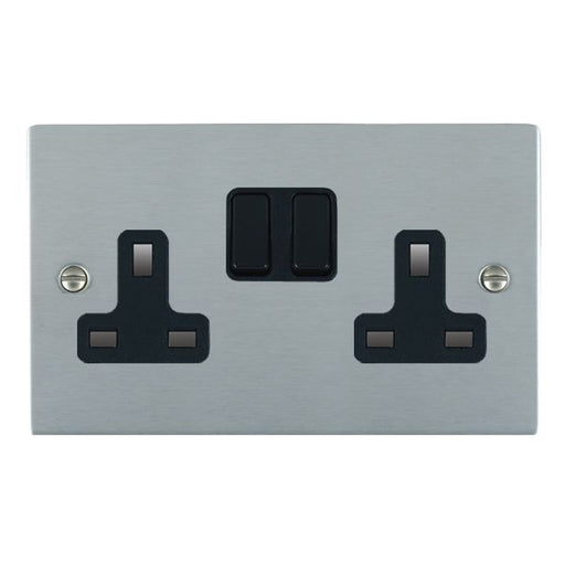 Hamilton 86SS2BL-B - Sher SC 2g 13A DP Swt Skt BL/BL