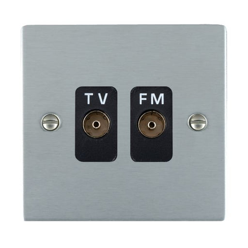 Hamilton 86TVFMB - Sher SC Isolat TV/FM Diplex 1in/2out BL