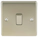 BG Nexus NPR13 Metal Pearl Nickel Intermediate Light Switch Plate 10 Amp - BG - Sparks Warehouse