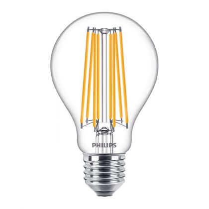 Philips Corepro LEDbulb E27 Pear Clear 17W 2452lm - 827 Extra Warm White | Replaces 150W