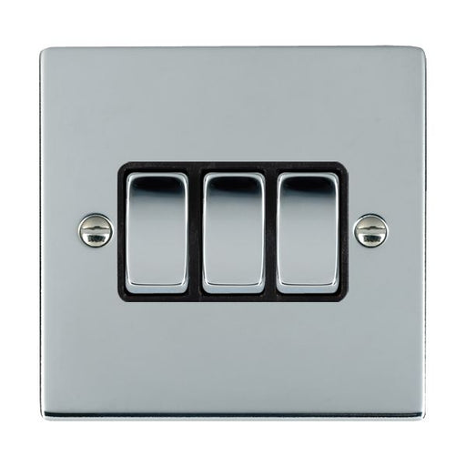 Hamilton 87R23BC-B - Sher BC 3g 10AX 2 Way Rkr BC/BL