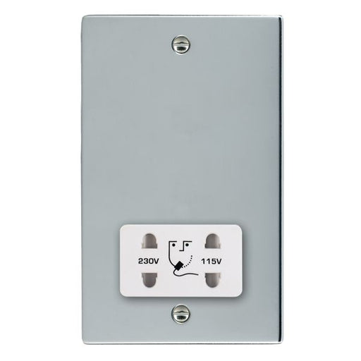 Hamilton 87SHSW - Sher BC Shaver Dual Volt Socket WH