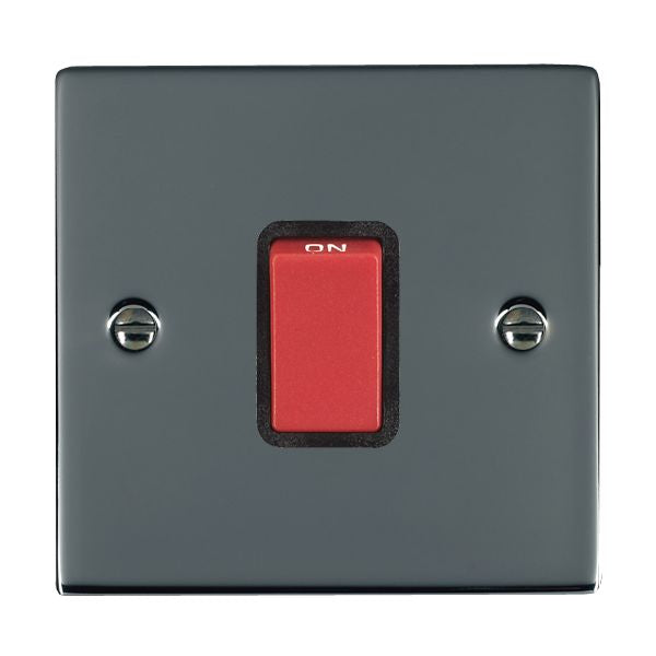 Hamilton 8845B - Sher BK 1g 45A Double Pole Red Rkr/BL