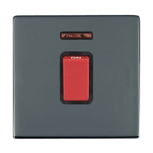 Hamilton 88C45NB - S-CFX BK 1g 45A Double Pole+N Red Rkr/BL