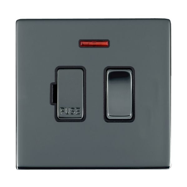 Hamilton 88CSPNBK-B - S-CFX BK 13A DP Fused Spur+N BK/BL