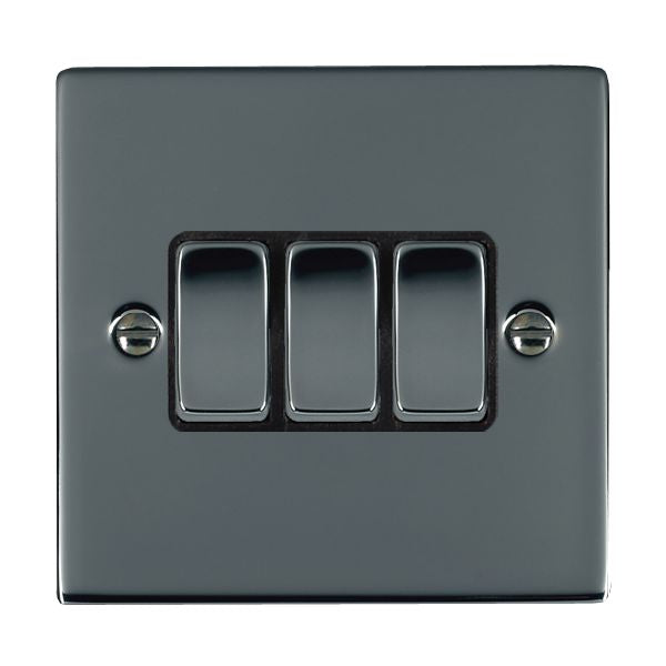 Hamilton 88R23BK-B - Sher BK 3g 10AX 2 Way Rkr BK/BL