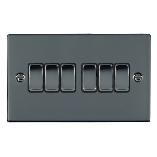 Hamilton 88R26BK-B - Sher BK 6g 10AX 2 Way Rkr BK/BL