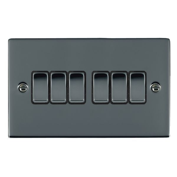 Hamilton 88R26BK-B - Sher BK 6g 10AX 2 Way Rkr BK/BL