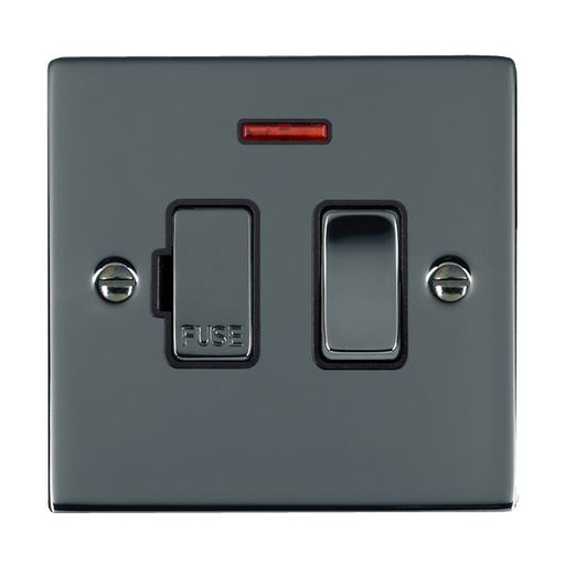 Hamilton 88SPNBK-B - Sher BK 13A DP Fused Spur+N BK/BL