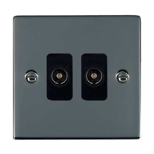 Hamilton 88TV2B - Sher BK 2g Non-Isolated TV 2in/2out BL