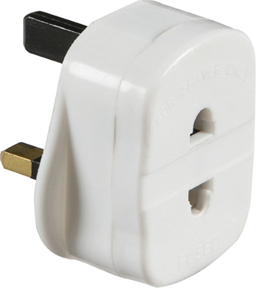 Knightsbridge 8910 Shaver ADAPTOR - Fused Adaptors Knightsbridge - Sparks Warehouse