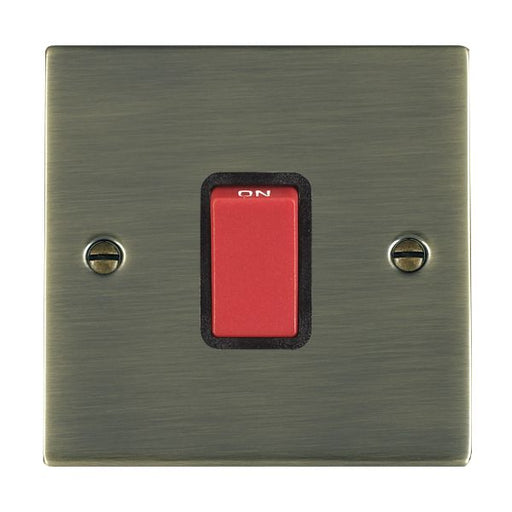 Hamilton 8945B - Sher AB 1g 45A Double Pole Red Rkr/BL