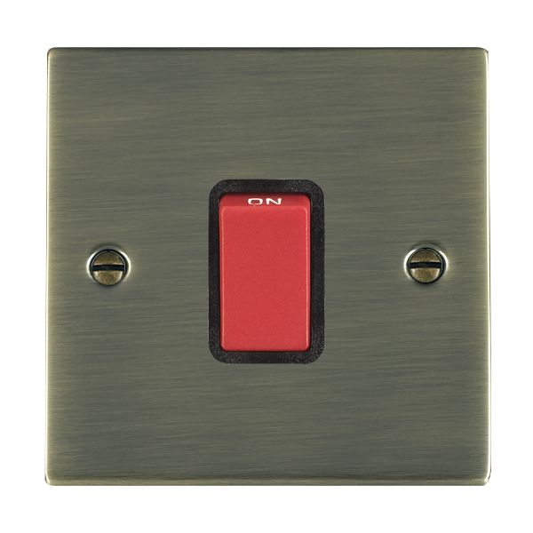 Hamilton 8945B - Sher AB 1g 45A Double Pole Red Rkr/BL