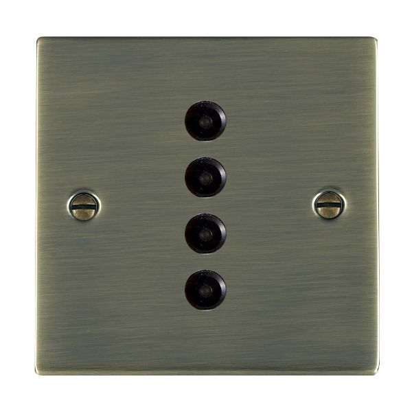 Hamilton 894SL-BL - Sm-Lig Sheer Antique Brass 4SL Black