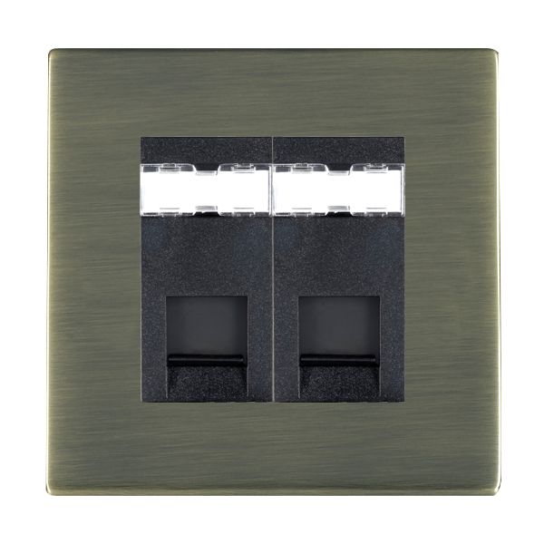 Hamilton 89C2J45B - Sher CFX AB 2g RJ45 CAT5E Unshielded BL