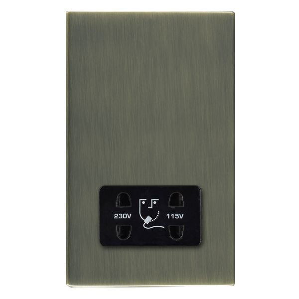 Hamilton 89CSHSB - Sher CFX AB Shaver Dual Volt Socket BL