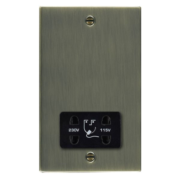 Hamilton 89SHSB - Sher AB Shaver Dual Volt Socket BL