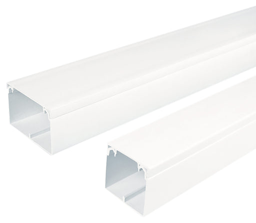BG CM10050 Trunking 100 x 50mm - Sold in packs of 4 x 3m Lengths - BG - sparks-warehouse
