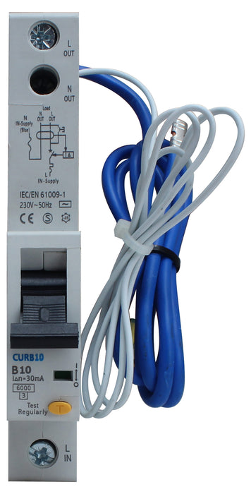 BG CURB10 Type B Single Pole 30Ma RCBO 10A - BG - sparks-warehouse