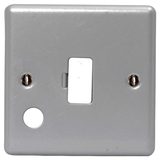 BG MC552F METAL CLAD FUSED Connection Unit Unswitched With FLEX Outlet And BLANK - BG - sparks-warehouse