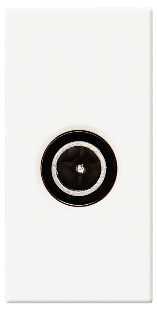 BG EMTVMW Screened Co-Axial IEC Male White (25 X 50) - BG - sparks-warehouse