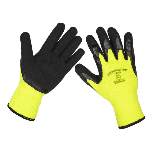 Sealey - 9126/12 Thermal Super Grip Gloves - Pack of 12 Pairs Safety Products Sealey - Sparks Warehouse