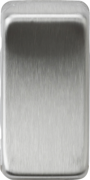 Knightsbridge GDBLANKBC Switch cover - brushed chrome ML Knightsbridge - Sparks Warehouse