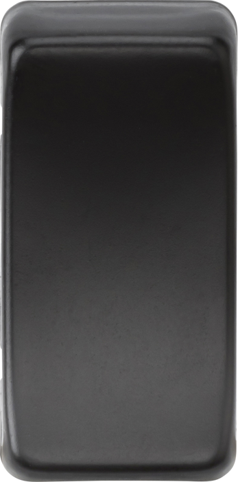 Knightsbridge GDBLANKMB Switch cover - matt black ML Knightsbridge - Sparks Warehouse