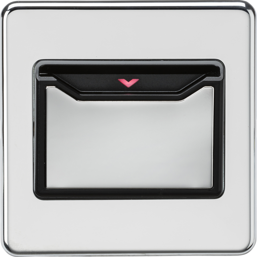 Knightsbridge SFCARDPC 32A 1G Key Card Switch - polished chrome  Sparks Warehouse - Sparks Warehouse