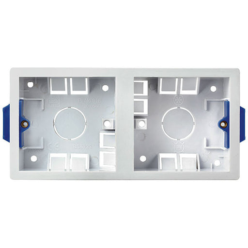 BG 916FP DUAL Rectangular DRY LINING BOX 35MM With INTUMESCENT GASKET - BG - sparks-warehouse