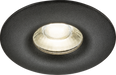 Knightsbridge ODA1FRB Odina Single Fixed Round Downlight Black ML Knightsbridge - Sparks Warehouse