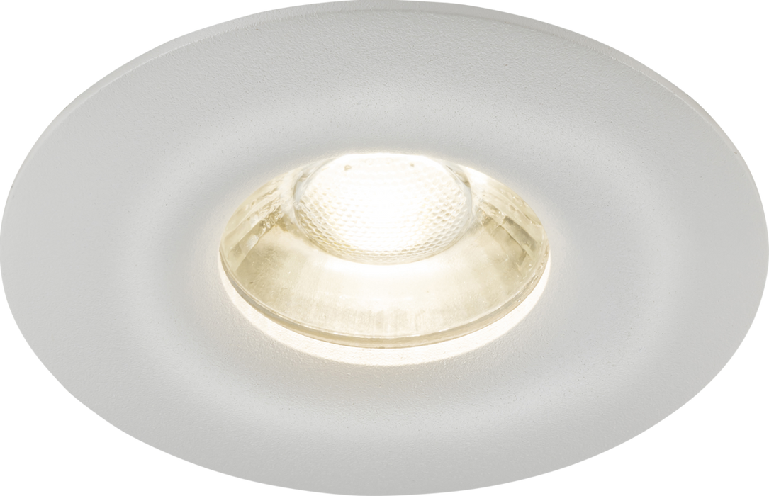 Knightsbridge ODA1FRW Odina Single Fixed Round Downlight White ML Knightsbridge - Sparks Warehouse