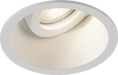 Knightsbridge DIB1TRW Dipa Single Tilt Round Anti-Glare Downlight White ML Knightsbridge - Sparks Warehouse