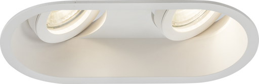 Knightsbridge DIC2TRW Dipa Twin Tilt Round Anti-Glare Downlight White ML Knightsbridge - Sparks Warehouse