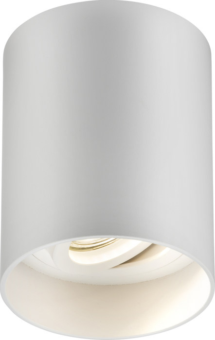 Knightsbridge ORA1TRW Oran Surface Tilt Round Downlight White ML Knightsbridge - Sparks Warehouse