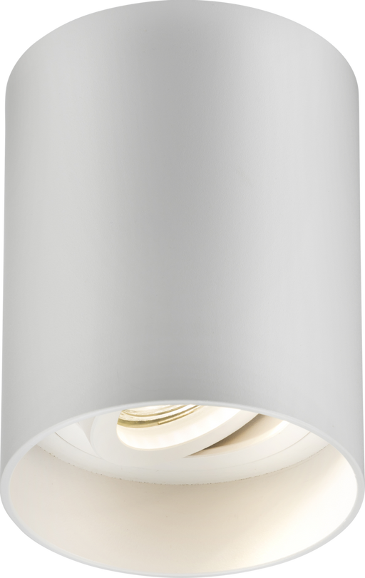 Knightsbridge ORA1TRW Oran Surface Tilt Round Downlight White ML Knightsbridge - Sparks Warehouse