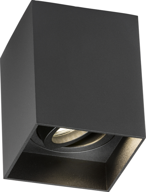 Knightsbridge ORA1TSB Oran Surface Tilt Square Downlight Black ML Knightsbridge - Sparks Warehouse