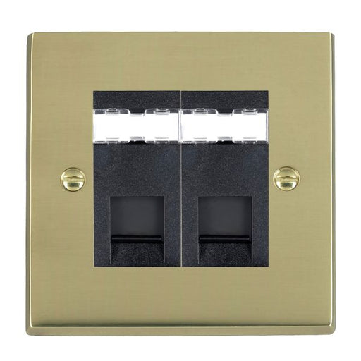 Hamilton 922J45B - Cher V PB 2g RJ45 CAT5E Unshielded BL