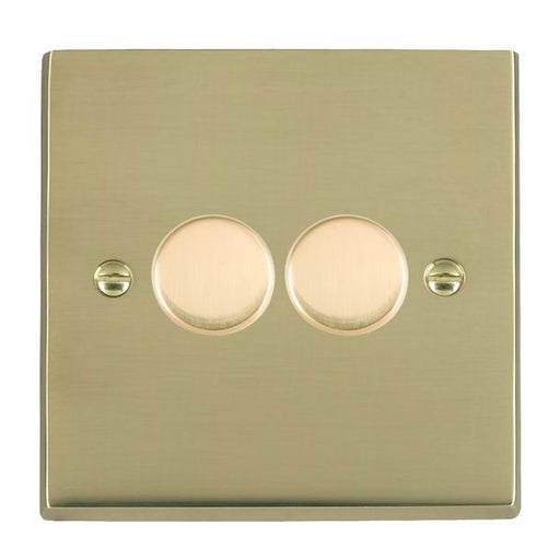 Hamilton 922XLEDITB100 - Cher V PB 2g LEDITB100 2 way Dimmer PB