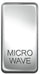 BG Nexus GRMWPC Grid Rocker Labelled  *MICROWAVE* Chrome - BG - Sparks Warehouse