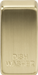 Knightsbridge GDDISHBB Switch cover "marked DISHWASHER" - brushed brass ML Knightsbridge - Sparks Warehouse