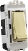 Knightsbridge GDM002BB 20AX DP grid module - brushed brass ML Knightsbridge - Sparks Warehouse