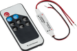 Knightsbridge LEDFRA1 12V / 24V In-line RF Controller and Remote - Dimmer Single Colour ML Knightsbridge - Sparks Warehouse