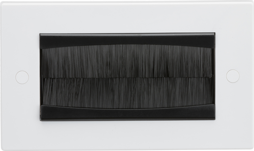 Knightsbridge NETBRUSH4 2G Brush faceplate (assembled) ML Knightsbridge - Sparks Warehouse