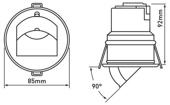 BG LPCLRPIRM Presence/Absence Detector - BG - Sparks Warehouse
