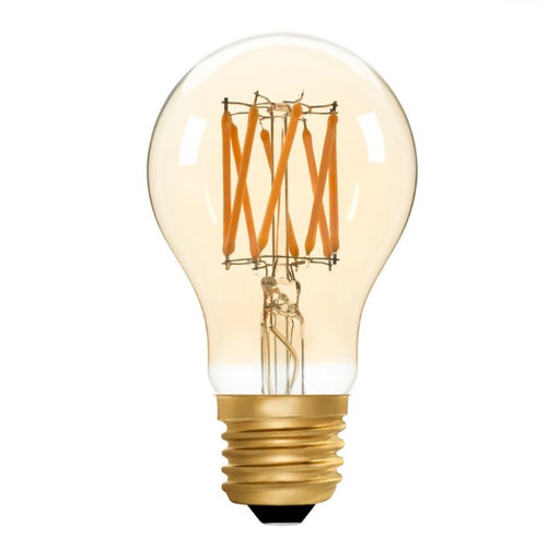 Zico ZIK031/6W22E27A - GLS A60 Amber 6w E27 2000k Zico Vintage Zico - The Lamp Company