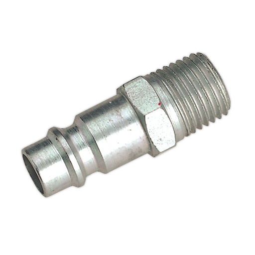Sealey - AC34 Screwed Adaptor Male 1/4"BSPT Pack of 2 Compressors Sealey - Sparks Warehouse