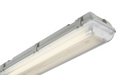 Knightsbridge AC65270EM 230V IP65 2x70W 6ft Twin HF Non-Corrosive Fluorescent Fitting with Emergency Fluorescent Lighting Knightsbridge - Sparks Warehouse