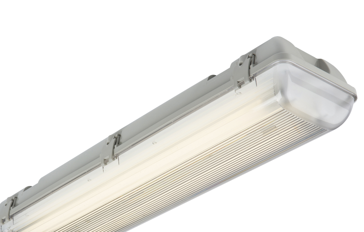 Knightsbridge AC65270 230V IP65 2x70W 6ft Twin HF Non-Corrosive Fluorescent Fitting Fluorescent Lighting Knightsbridge - Sparks Warehouse