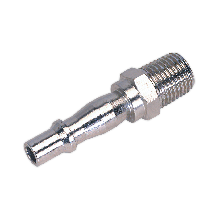 Sealey - ACX04 Screwed Adaptor Male 1/4"BSPT Pack of 5 Compressors Sealey - Sparks Warehouse